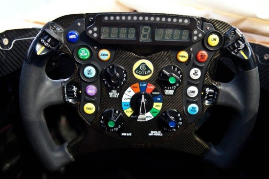 Il volante della E21..Kimi mode.